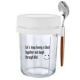 thumbnail image 1 of Contenedor Avena Durante La Noche Tarros Conservas 12 Onzas Y Botes Comida (cara Sonriente), 1 of 6