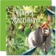 thumbnail image 1 of Tarjeta de Cumpleaños Stuff4 Gorila Fauna Silvestre 14.5 cm, 1 of 7