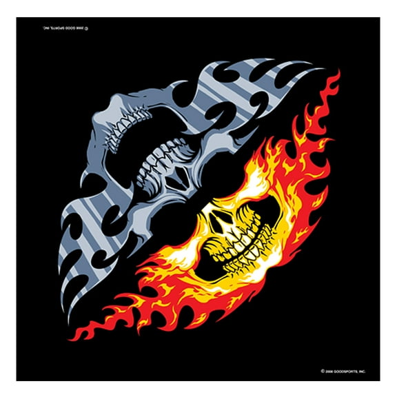 Hot Leathers BAB1013 Skull Faces Bandana 21X21
