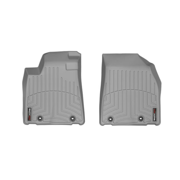 WeatherTech Custom Fit FloorLiners compatible with 2014-2015 Lexus RX - 1st Row (Driver & Passenger), Grey