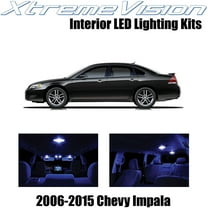 XtremeVision Interior LED for Chevy Impala 2006-2015 16 pcs Blue Interior LED Kit Installation Tool Tool