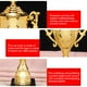 thumbnail image 4 of Trofeo Plástico Dorado Con Tapa Copa Dorada 8 5 Pulgadas Deportivo para Carreras Juegos, 4 of 5