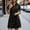 🔥 Black, variant on Sentmoon Denim Dress with Pockets Short Sleeve Lapel Plus Size Formal Dresses for Women 2026 Solid Color Regular Fit Breathable Button Down with Zipper Casual Summer Dress