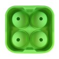 thumbnail image 3 of relayinert 4 Grids Ice Mold Silicone 3D Ice Cube Mold Tray Maker Summer for Home Kitchen, 3 of 5