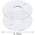 thumbnail image 5 of Sewing Machine Bobbins, Plastic, With Storage Box, For Brother,25 Pcs, 5 of 5