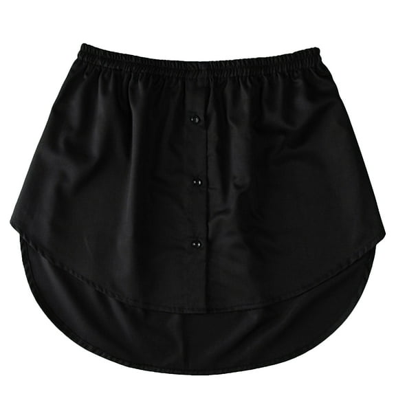 Gratier 1Pc Versatile Women Shirt Fake Casual Fake Skirt Girl Skirts