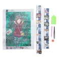 thumbnail image 1 of 5D Rhinestone Painting Kits Strong Practicality DIY Fun Complete Tools Special Shaped Rhinestone Painting Kits for Home, 1 of 8