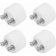 thumbnail image 1 of 4-Pack GU10 to MR16 Adapter for LED and Halogen Lamps with Socket Holders, 1 of 4
