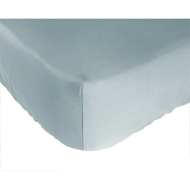 Rayon From Bamboo Crib Sheet In Sky Walmart Com Walmart Com