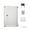 24 bits, variant on Wall Mount Lockable Key Storage Cabinet Heavy Duty Aluminum Alloy Construction For Home Office Property Management