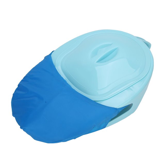Bed Pan Professional Unisex Bedpan Contour Pan With Lid For Incontinence Bedridden Patient