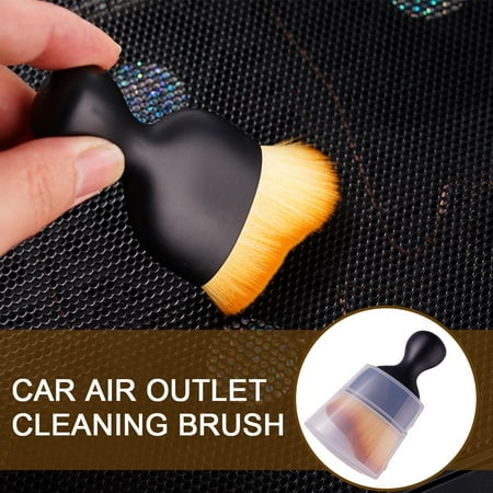 

QHUDLV Car Interior Cleaning Soft Brush Dashboard Airoutlet Home Removal Dust
