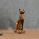 thumbnail image 3 of Figura decorativa de gato egipcio coleccionable para estantería, mesa de centro y hogar. S, 3 of 5