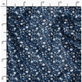 thumbnail image 2 of Soimoi Velvet Blue Fabric By the Yard - 54 Inch Wide - Florals Print Fabric - Elegant and Timeless Patterns for Fashion and Home Decor Printed Fabric, 2 of 6
