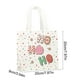 thumbnail image 3 of Bolsa de regalo navideña de tela no tejida | Bolsa plegable impermeable para guardar regalos navideños | Bolsa reutilizable navideña con asa resistente | Para dulces, pequeños regalos, decoración y, 3 of 6