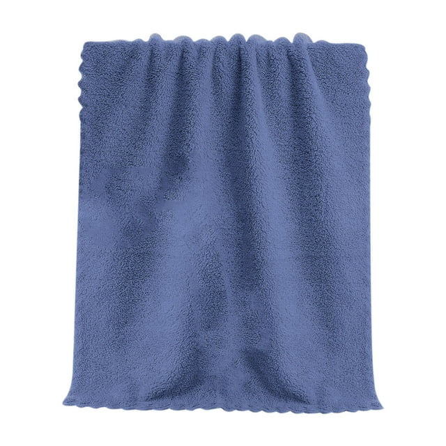 Velvet Towel Plain Face Towel Soft Absorbent Face Wash Ah Face Towel