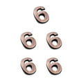 thumbnail image 2 of Advancent Números de casa para puerta pequeña exterior Número de signos numéricos Marca de puerta para puertas de apartamento de hotel en Type2 NO2, 2 of 6