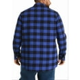 thumbnail image 3 of sogami Men's Big & Tall Flannel Shirt Warm Oversized Long Sleeve Button Down Shirt Loose Fit Casual Plaid Shirt for Fall Winter, 3 of 6