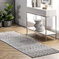 thumbnail image 2 of nuLOOM Moroccan Blythe Runner Rug, 2' 6" x 14', Dark Grey, 2 of 5