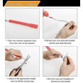thumbnail image 3 of Cuerda para saltar - Cuerda para saltar con segmentos de cuentas suaves - Cuerda elegante ajustable sin enredos para entrenamiento, 3 of 4