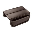 thumbnail image 2 of Funda para reposabrazos de coche, cubierta para consola central de coche, almohadilla de protección, accesorios para automóvil, Protector Universal Marron oscuro, 2 of 8