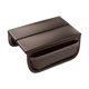 thumbnail image 2 of Funda para reposabrazos de coche, cubierta para consola central de coche, almohadilla de protección, accesorios para automóvil, Protector Universal Marron oscuro, 2 of 8