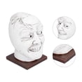 thumbnail image 4 of Artesanía De Resina, Escultura De Biblioteca, Artesanía Multiusos, Modelado De Personajes, Estatua De Resina única, Decoración De Escritorio Para El Hogar Fugacal Library Sculpture Craft, 4 of 8