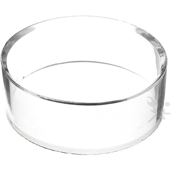 OnFireGuy 3.5 x 1.25 inch Acrylic Sports Ball Display Ring Pedestal Basketball Volleyball Bowling Ball