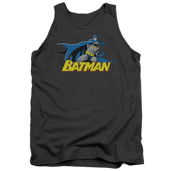 Batman - 8 Bit Cape - Tank Top - X-Large