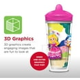 thumbnail image 5 of Playtex Sipsters Stage 3 Milk & Water Insulated Straw Sippy Cups, 9 oz, 2 pack, 5 of 7