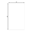 thumbnail image 2 of Off White Pebble 6x10 Uncut Art Mat Board - No Opening - 25 Mats, 2 of 7