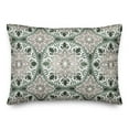 thumbnail image 2 of Creative Products Faded Gray Green Medallions 14x20 Indoor / Outdoor Pillow, 2 of 9