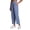 Misty Blue, variant on RBX Active Women's Quick Drying Stretch Woven Wide Leg Ankle Pants