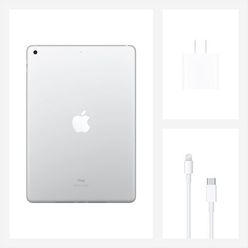 Apple iPad (10.2-inch, Wi-Fi, 32GB) - Silver (Latest Model, 8th 