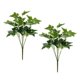 thumbnail image 4 of 2Pcs Simulated Green Leaves Branches Decorative Artificial Green Leaves Plants, 4 of 4