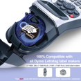 thumbnail image 2 of czcpp-Black Tape Compatible with Dymo Letratag Refills 12mm Plastic Tape Refills for Dymo Label Maker Letra Tag LT-100H LT-100T LT 200B QX50, 5 Pack, 2 of 4