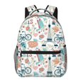 thumbnail image 1 of Easygdp Eiffel Tower Mochila Ergonómica Versátil para Laptop - Múltiples Bolsillos, Correas Ajustables, Unisex para Escuela, Viajes y Actividades al Aire Libre-One Size, 1 of 5
