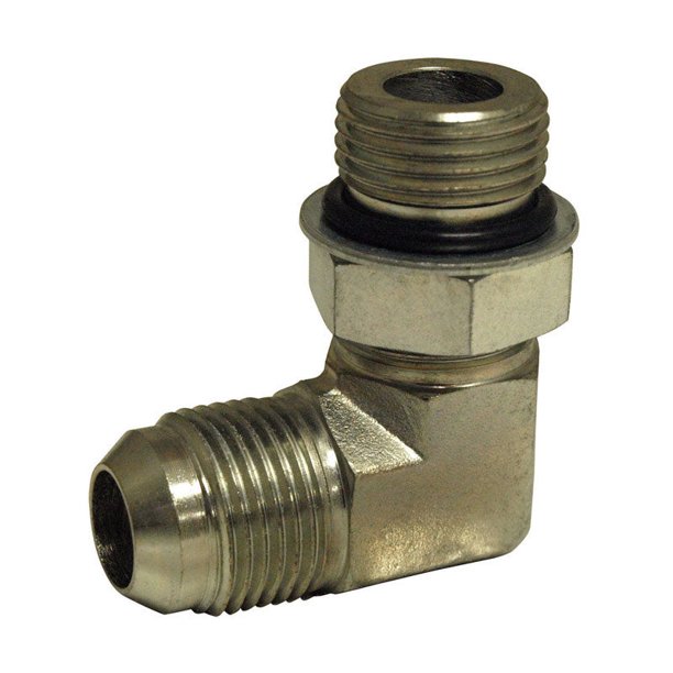 Adaptador hidráulico Apache Steel de 3/8 pulgadas x 1/2 pulgadas de profundidad, paquete de 1