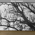 thumbnail image 6 of Ambesonne Nature Place Mats Set of 4, Autumn Fall Tree Branch, Standard Size, Black and White, 6 of 6