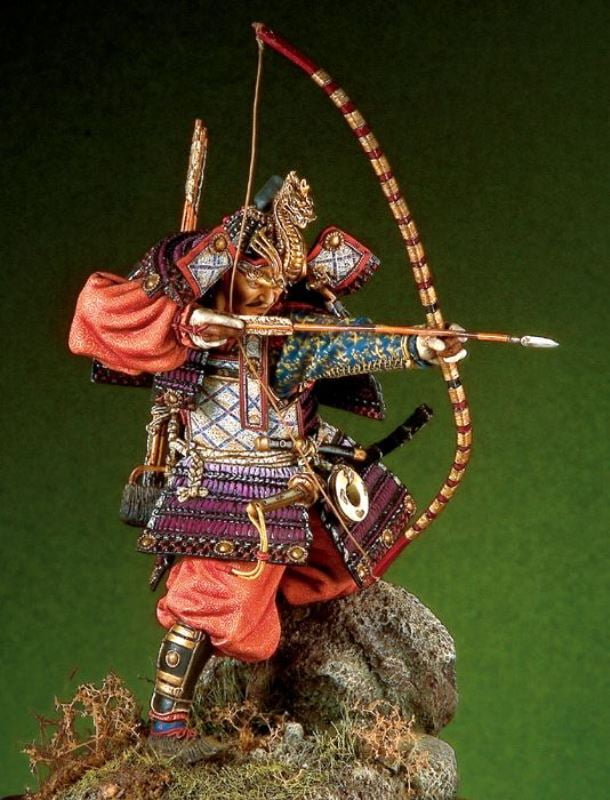 Pegaso Models 90mm Samurai Warrior Late Heian Period 8981185 White