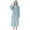 Pajamas for Men Light Blue, variant on Robes for Men Big and Tall S-5XL Fleece Sherpa Bathrobes with Hoodie Pockets and Belt Plus Size Solid Long Sleeve Warm Loungewear Robe