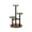 B, variant on 3 Tier Plant Stand Indoor, Metal Wood Plant Stands For Indoor Plants Multiple, Corner Tiered Flower Plants Shelf Stand for Living Room Bedroom