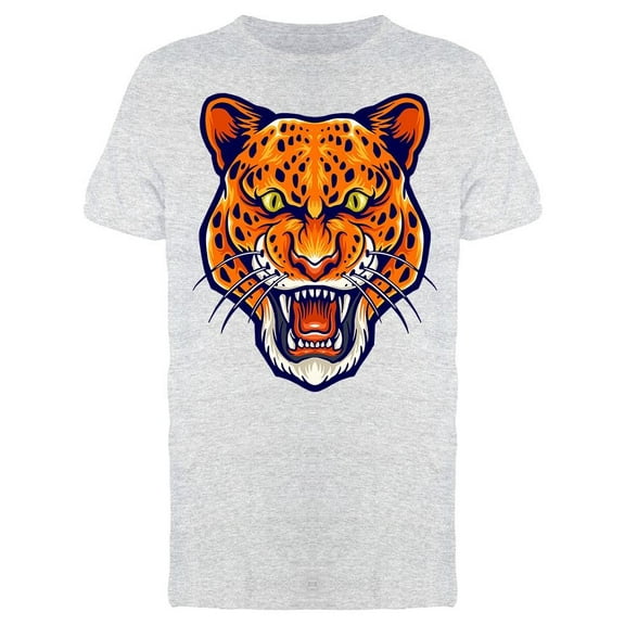 Leophard Head Mascot Tee Men's -Image by Shutterstock