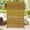 Brown, variant on IdealHouse Freestanding Metal Outdoor Privacy Screen - 72"H x 47"W Decorative Divider - Weatherproof Fence for Backyard, Patio - Black - Horizontal Stripes
