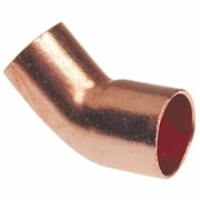 Nibco Elbow,45 Deg.,Wrot Copper,1-1/2",FTGxC 6062 11/2