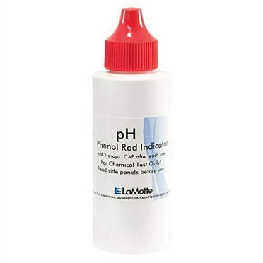 LaMotte 7037-H Liquid Reagent, pH Indicator, 2 oz.