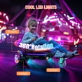 thumbnail image 4 of LIEAGLE Hoverboard Go Kart Combo, 6.5" Two Wheel Self Balancing Scooter with Seat Attachment & LED Lights, Suit for Adults and Kids, 4 of 7