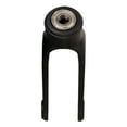 thumbnail image 1 of lionlar Fourche avant 1,2 cm Roulement Plastique Noir Pieds de Remplacement pour Marcheurs Standard 6 Pouces, 1 of 9