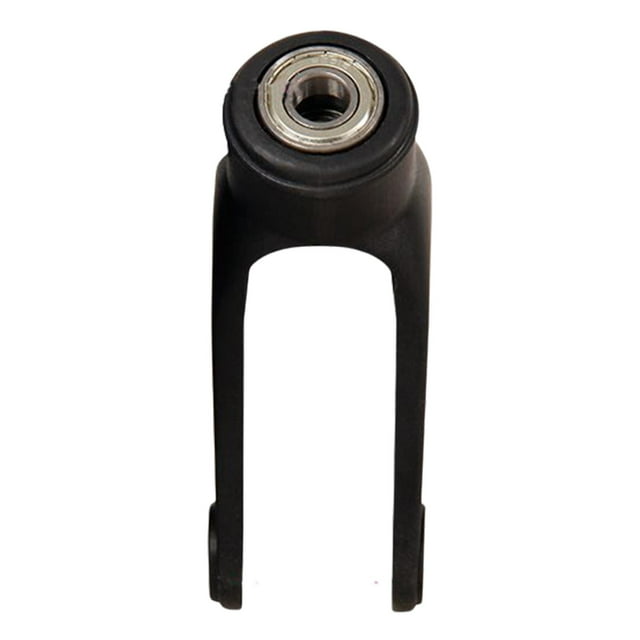 lionlar Fourche avant 1,2 cm Roulement Plastique Noir Pieds de Remplacement pour Marcheurs Standard 6 Pouces