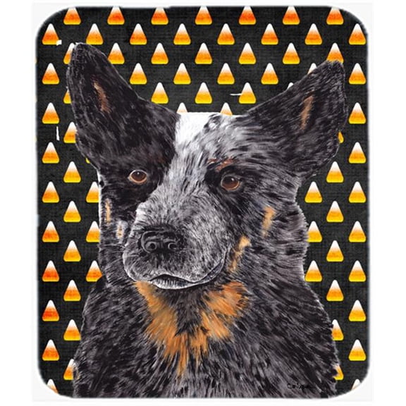 Carolines Treasures Australian Cattle Dog Candy Corn Halloween Mouse Pad